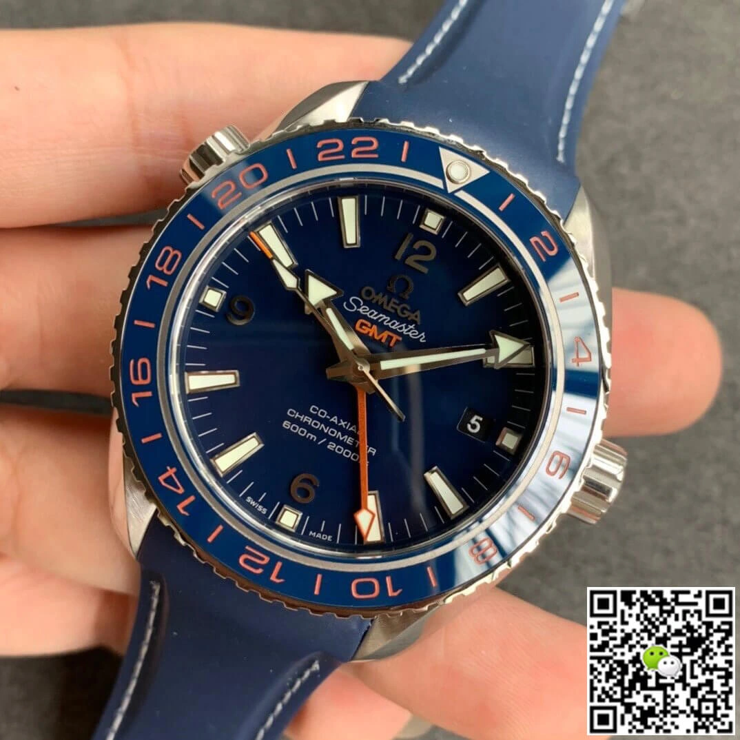 Omega Seamaster 232.32.44.22.03.001 VS Factory 1:1 Best Edition Replica Watch Blue Strap